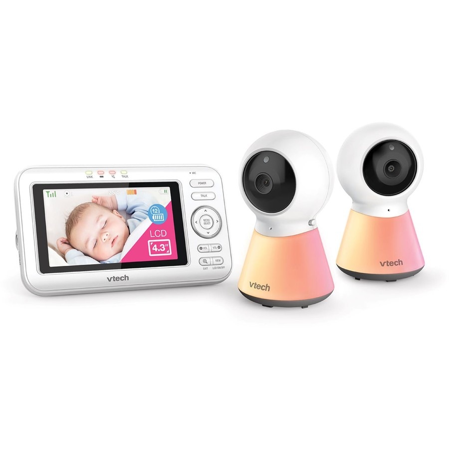 VTech BM4200N 2-Camera 4.3" Video Baby Monitor
