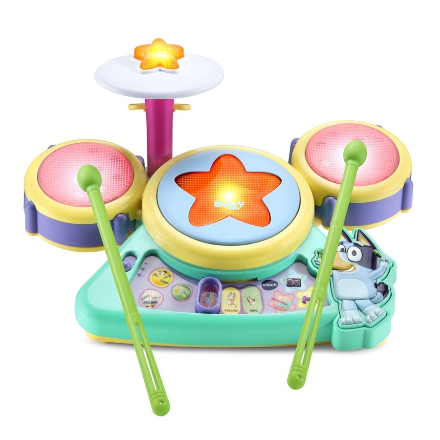 VTech Bluey Hooray Drum Set