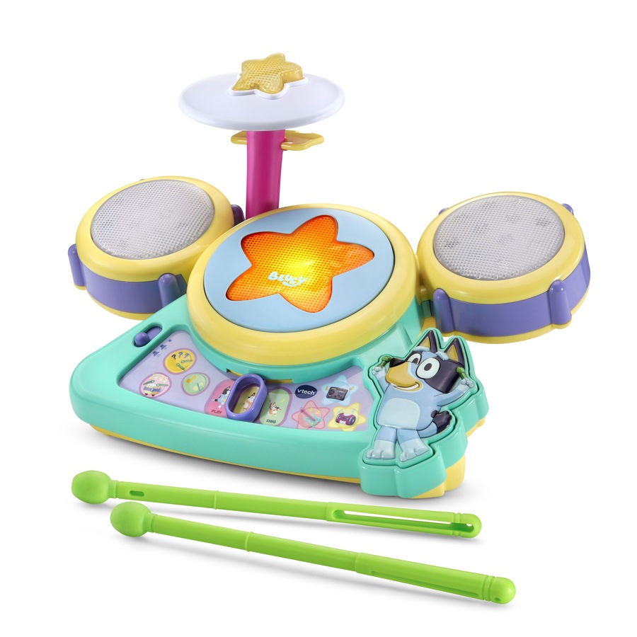 VTech Bluey Hooray Drum Set