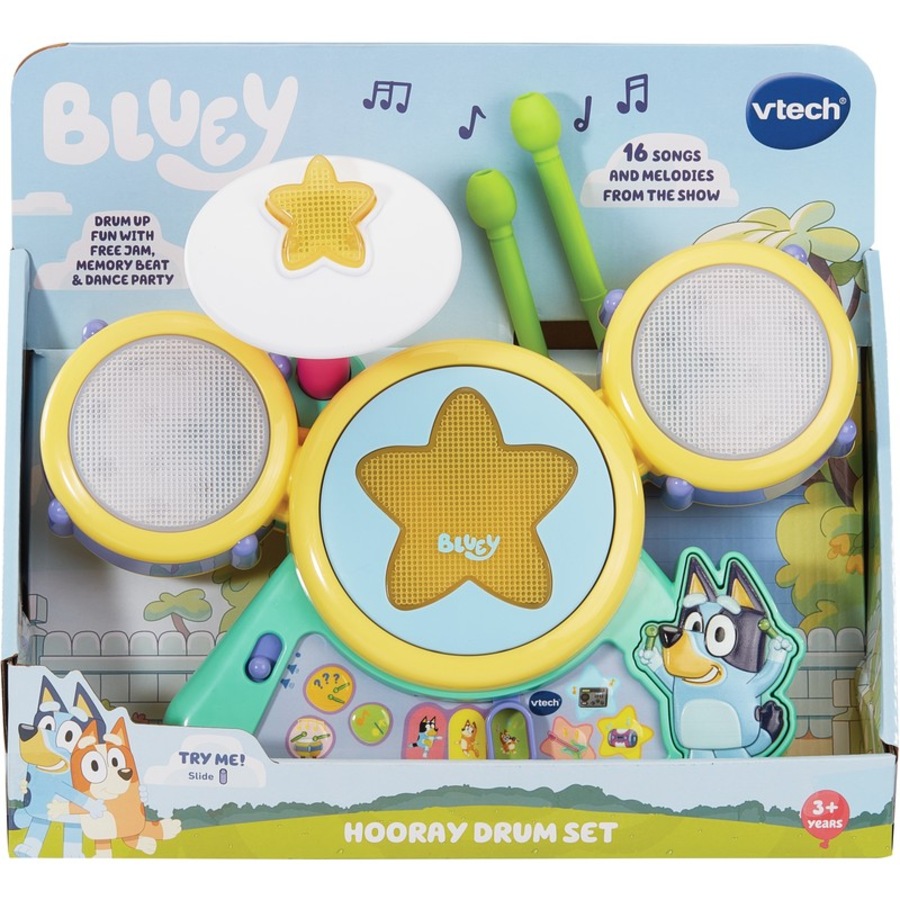 VTech Bluey Hooray Drum Set