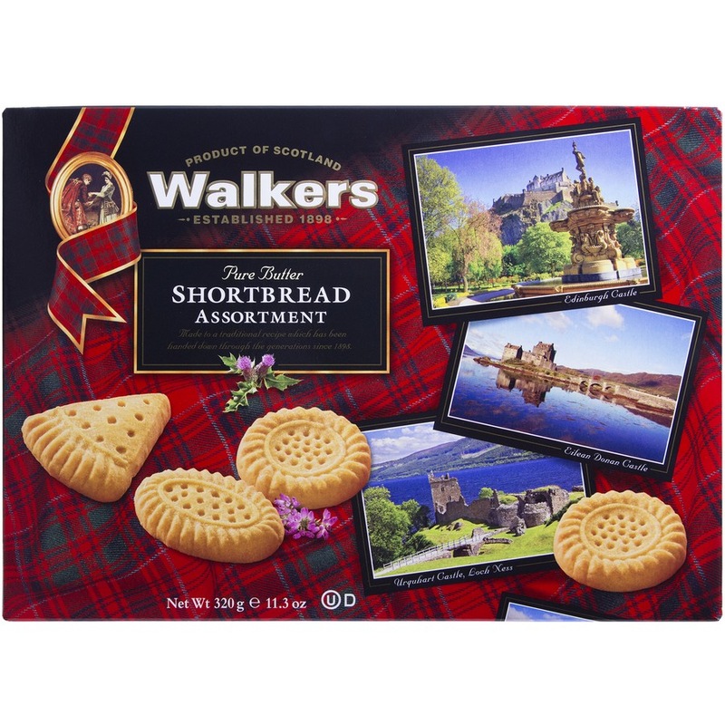 Buy Walker's Shortbread Assortment 'Postcards from Scotland' 320g MyDeal