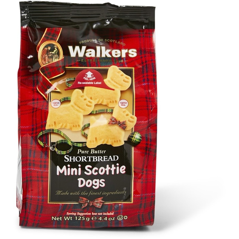 Buy Walkers Mini Shortbread Scottie Dogs 125g MyDeal