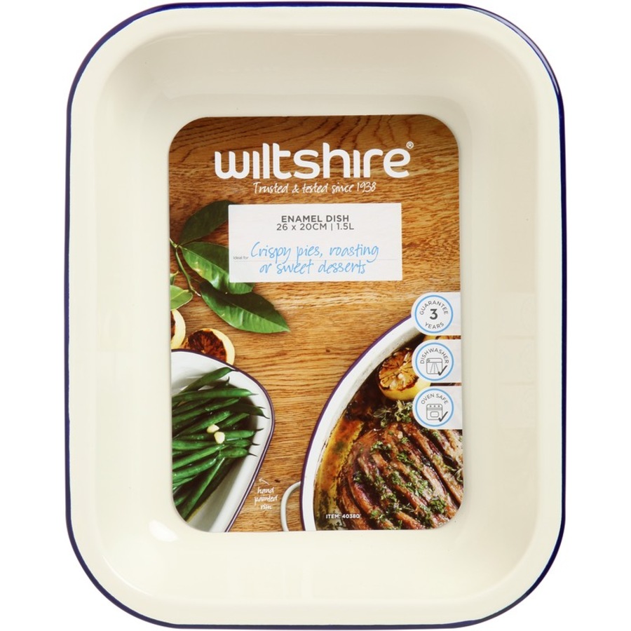Wiltshire Enamel Bake Baking Dish 28cm
