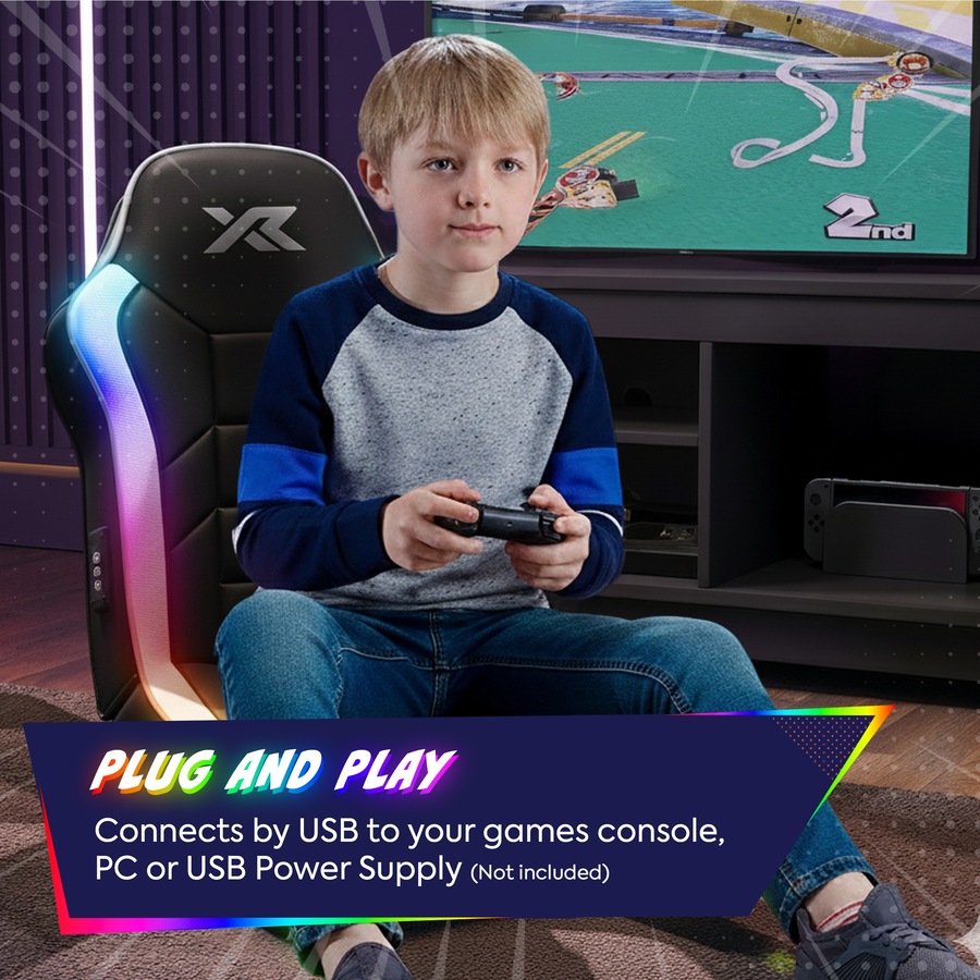 Buy X Rocker Orbit RGB Floor Rocker LED Gaming Chair with App ...
