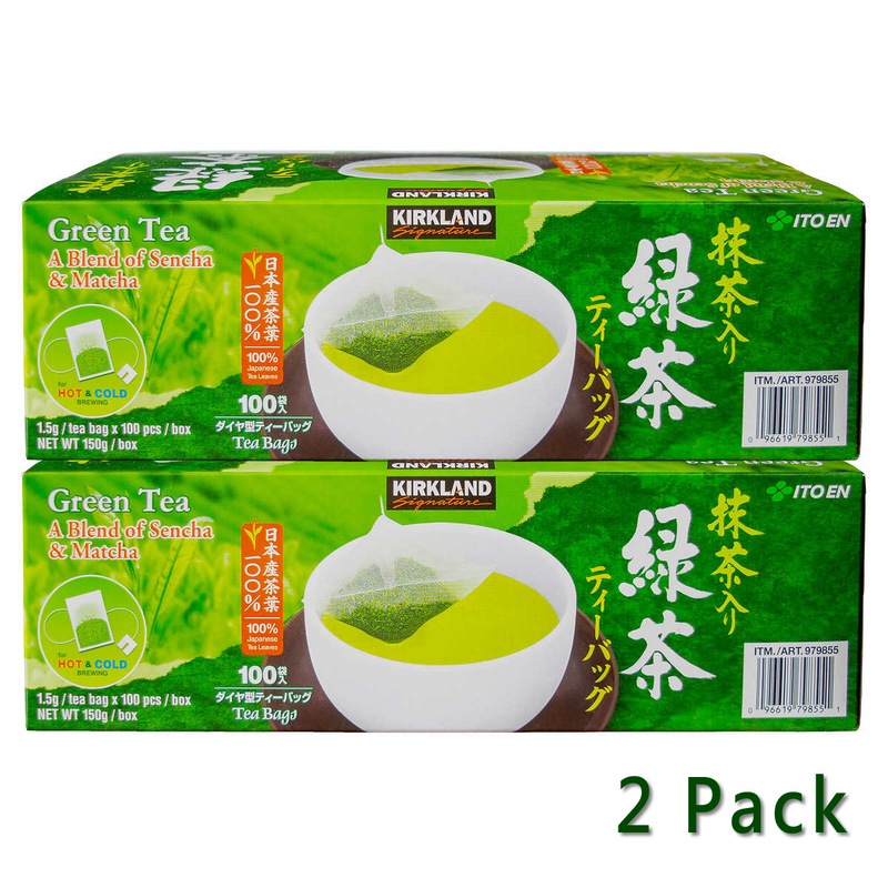 Buy 2 x Kirkland ITO EN Japanese Green Tea Matcha Blend Leaves100 Tea