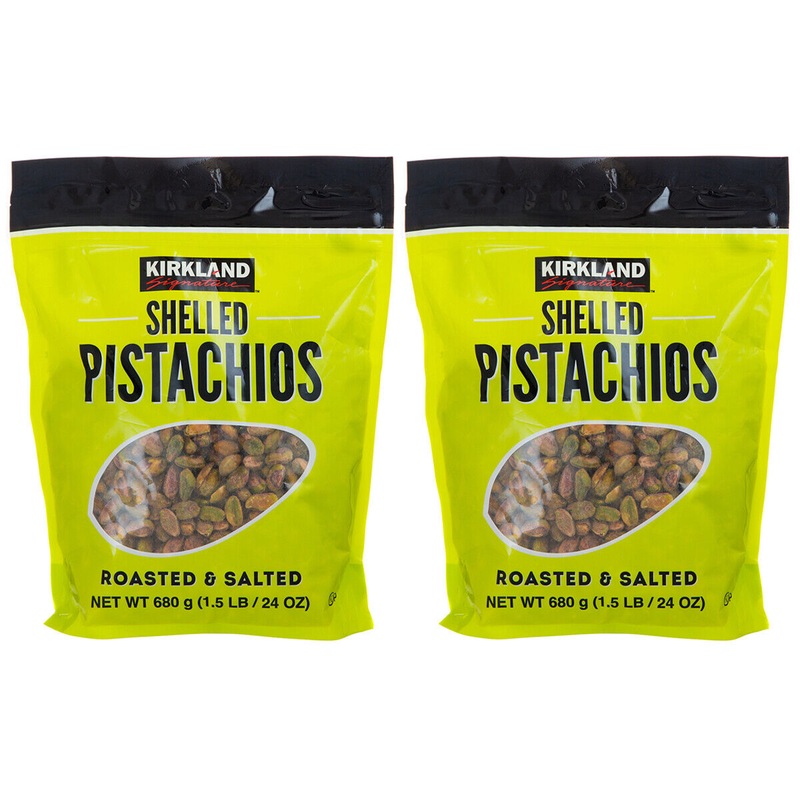 Buy 2x Kirkland Signature Shelled Pistachios 2x 680g Roasted & Salted