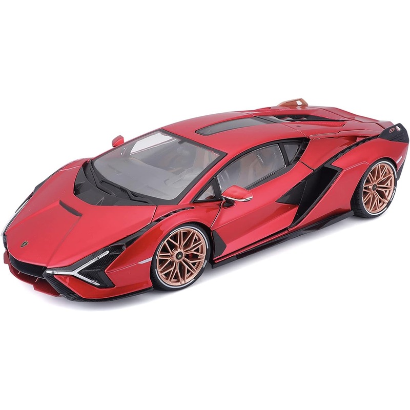 Buy Maisto 1:18 Lamborghini Sian FKP 37 - Red - MyDeal