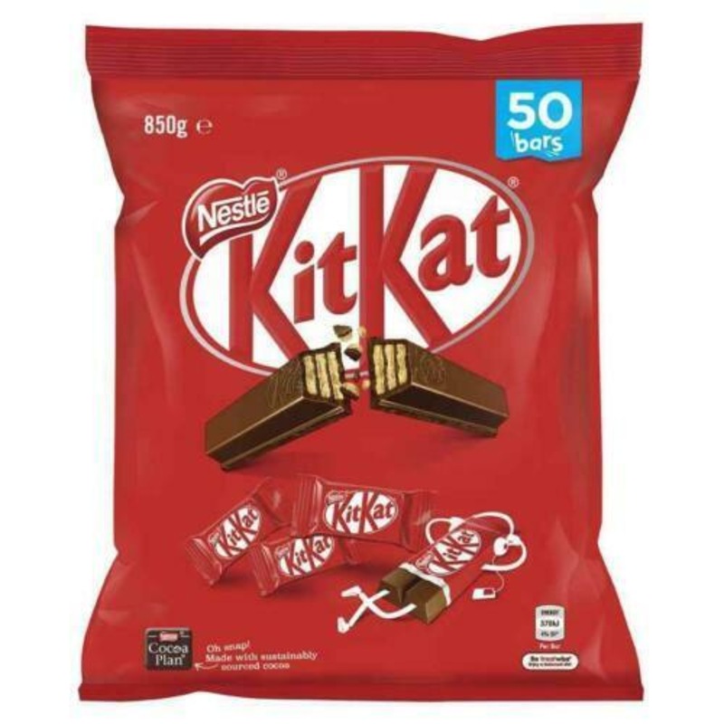 Buy Nestle Kit Kat Chocolate, 850g Original Nestle KitKat 850g Bag