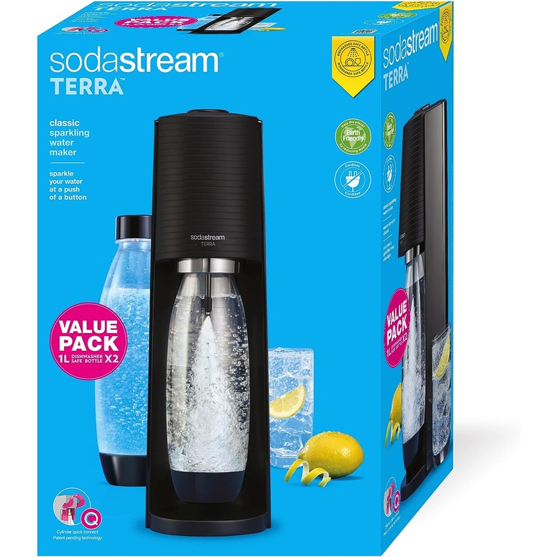 Buy Sodastream Terra Value Pack Sparkling Water Maker with 2 x 1L