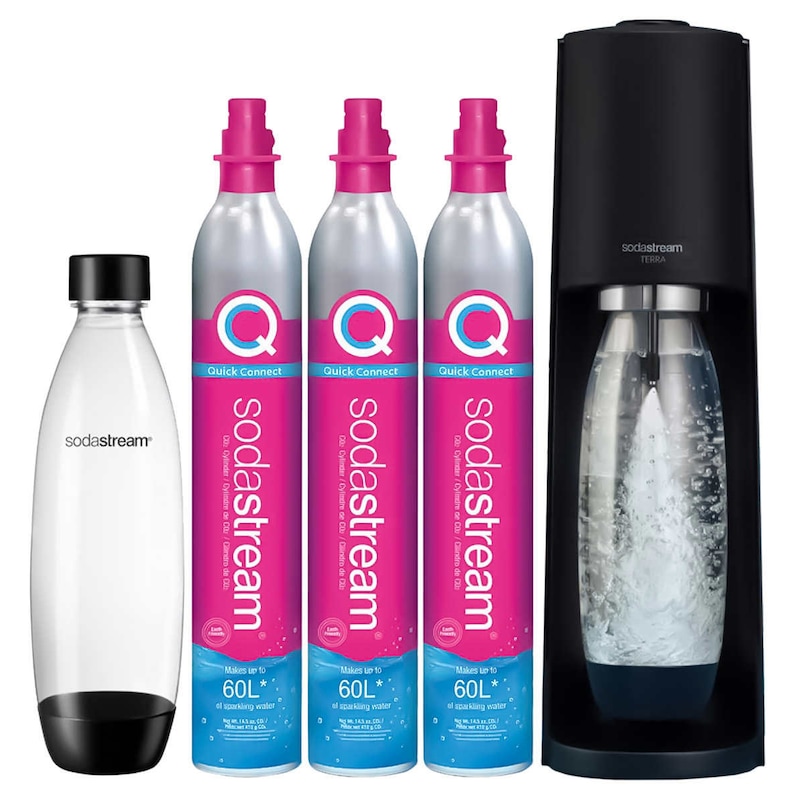 Buy Sodastream Value Pack Sparkling Water Maker with 2 x 1L Bottles and ...