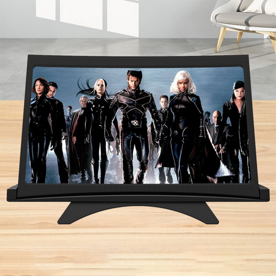 14 inch Curve Screen Magnifier 3D HD Mobile Phone Magnifier Projector Screen