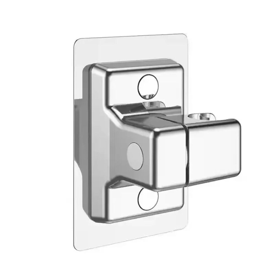 2 Pack Shower Head Holder Adjustable Self-Adhesive Wall Mounted Shower Holder