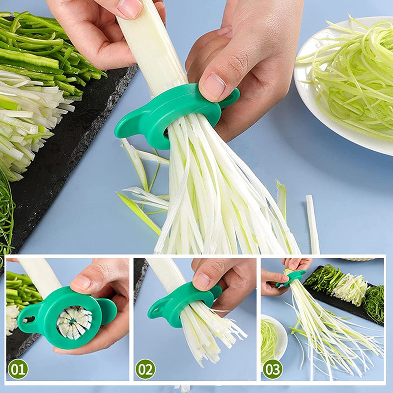 Shred Silk Knife Slicer Scallions Cutter Speedy Food Chopper