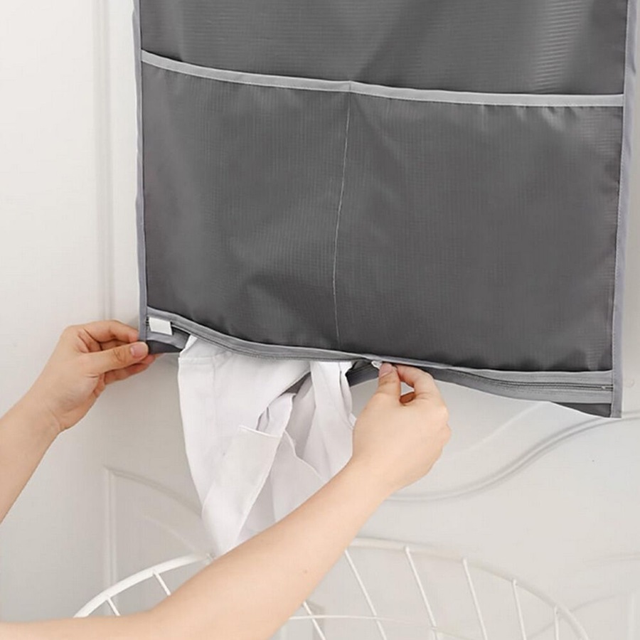2 Pcs Wall-Hanging Laundry Bag Hanging Storage Bag Door Hanging Laundry Hamper Bag