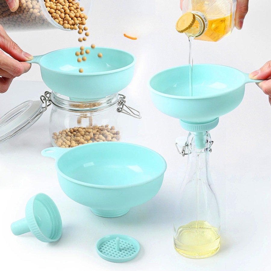 2pack Wide Mouth Kitchen Funnels Wide Mouth Versatile Funnel Canning Funnel