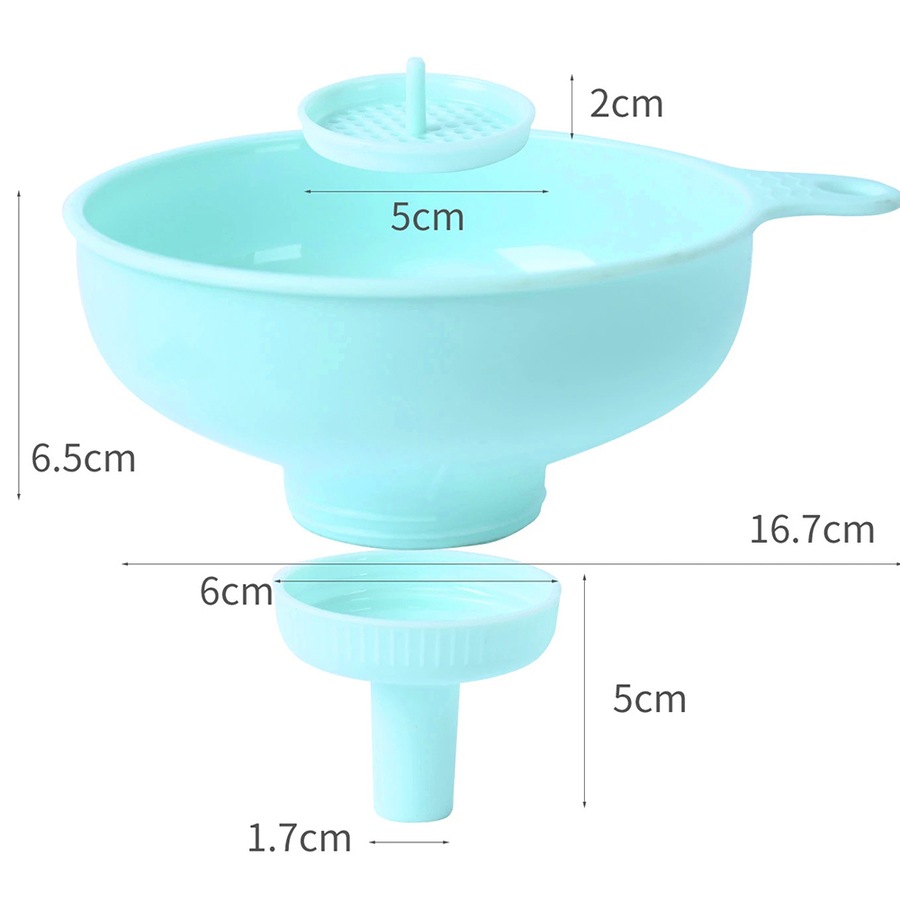 2pack Wide Mouth Kitchen Funnels Wide Mouth Versatile Funnel Canning Funnel