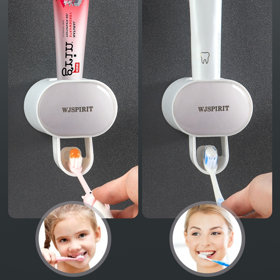 2Pcs Automatic Toothpaste Dispenser Bathroom Accessories Toothpaste Holder