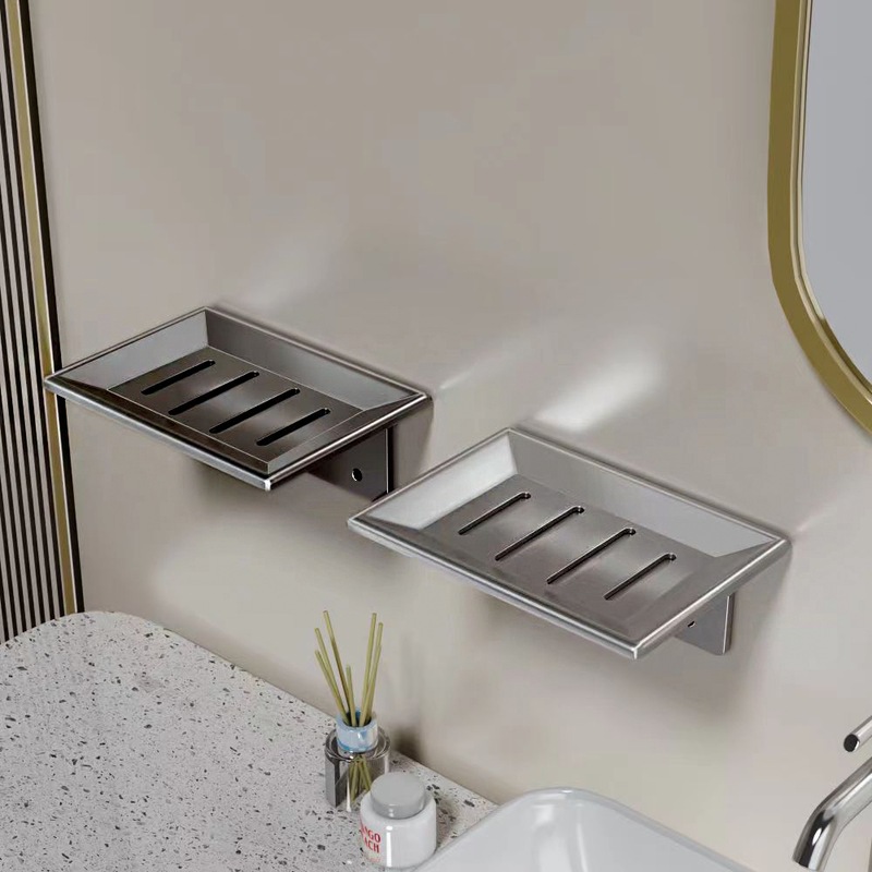 Buy 2Pcs Bathroom Soap Container Wall Bathroom Soap Holder Wall Mounted Soap Dish MyDeal