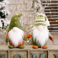 Christmas Faceless Gnome Kitchen Runner Rug Non Slip Rugs, Stain