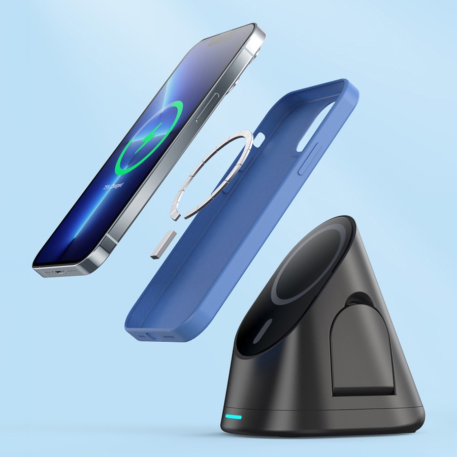 3-in-1 Magnetic Wireless Charger for iPhone, iWatch, AirPods