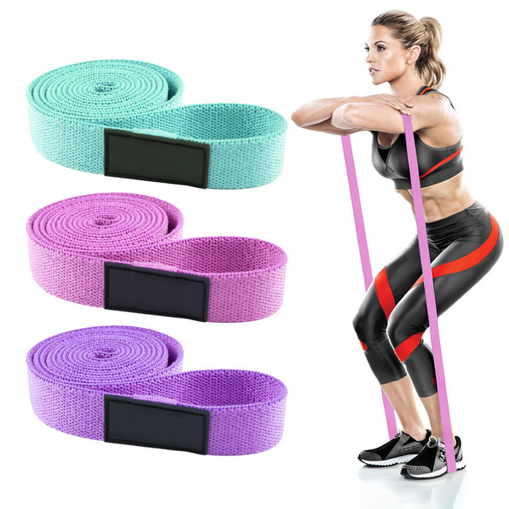 Resistance Bands for Working Out,6pcs Fabirc Resistance Band Set | 3pcs  Booty Bands 3pcs Long Resistance Bands | Full Body Elastic Bands for  Exercise