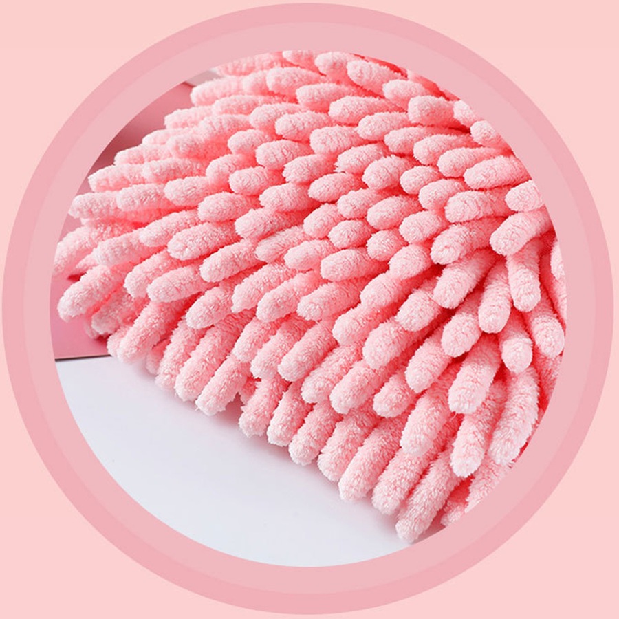 3 Pcs Chenille Hand Towels Kitchen Cute Quick Dry Hand Towels Hanging Hand Towel