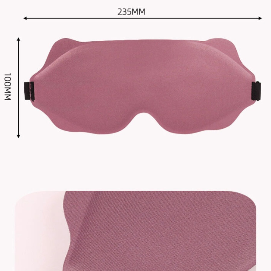 3 Pcs Sleep Mask for Side Sleeper Complete Light Blocking 3D Sleeping Eye Masks