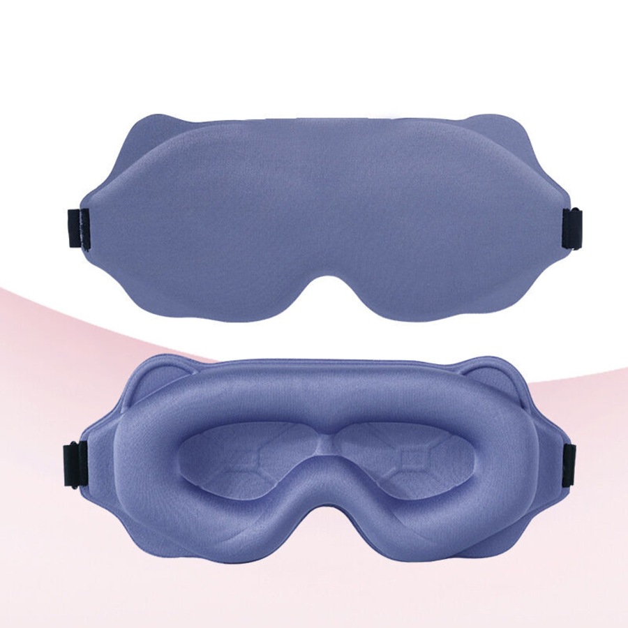 3 Pcs Sleep Mask for Side Sleeper Complete Light Blocking 3D Sleeping Eye Masks