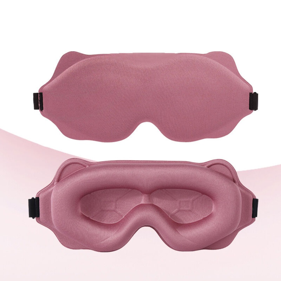 3 Pcs Sleep Mask for Side Sleeper Complete Light Blocking 3D Sleeping Eye Masks