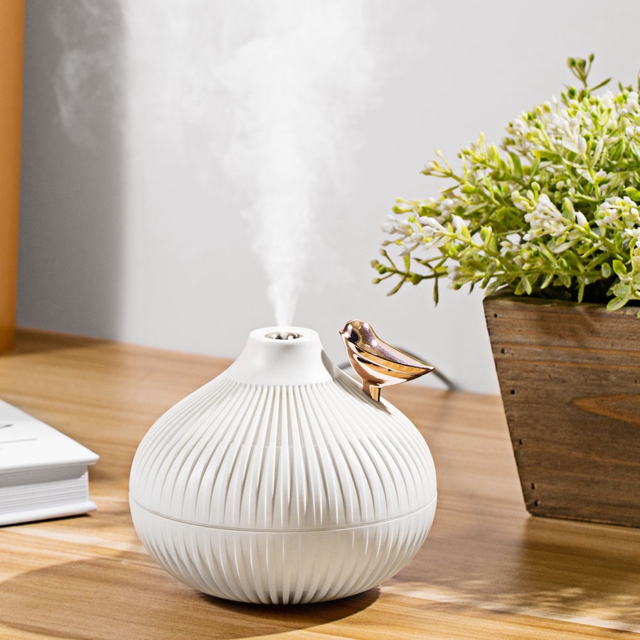 300ml Air Humidifier Aroma Diffuser Portable Led Steam Smart Mist USB Humidifier