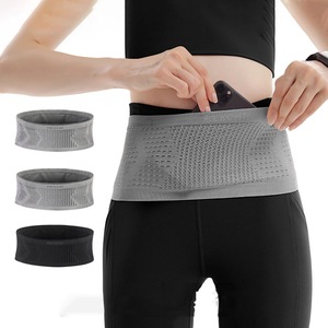 3Pcs Slim Running Belt Fanny Pack Running Phone Waist Bag Lightweight Belt Bag