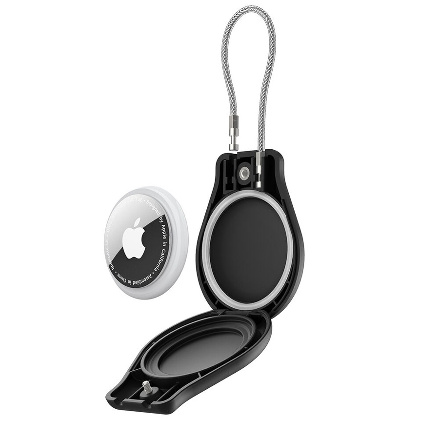 4 Pack Anti-Lost Tracker Cover Airtag Case for Apple AirTag Keychain Holder