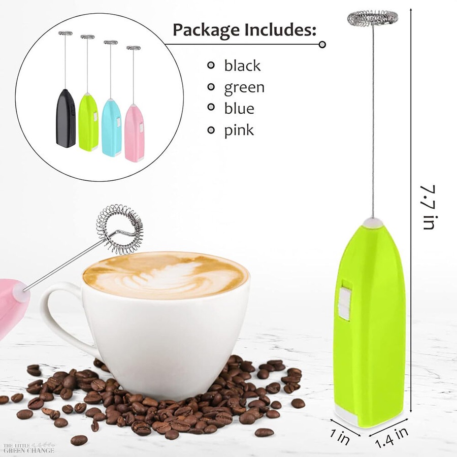 4 Pack Electric Mini Kitchen Stirrer Milk Frother Coffee Egg Milk Shake Mixer