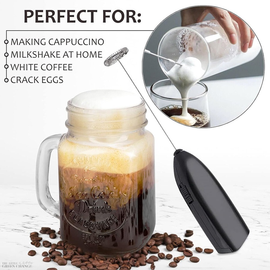4 Pack Electric Mini Kitchen Stirrer Milk Frother Coffee Egg Milk Shake Mixer