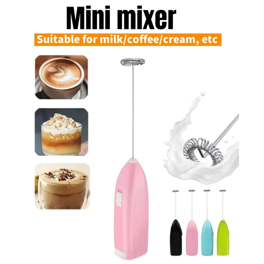 4 Pack Electric Mini Kitchen Stirrer Milk Frother Coffee Egg Milk Shake Mixer
