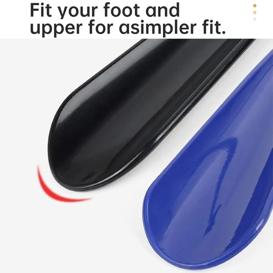 4 Pack Extra Long Shoe Horns Plastic Shoe Horn Spoon Shape Shoehorn Shoe Lifter