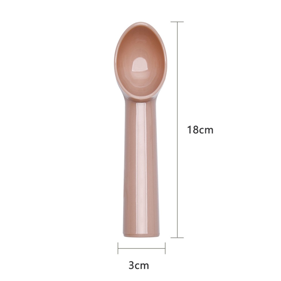 4 PCS Plastic Ice Cream Scoop Nonstick Anti-Freeze Ice Cream Scooper Fruit Scoop