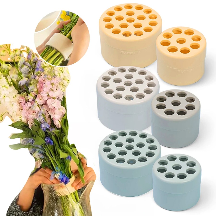 6pcs Spiral Ikebana Stem Holder Stem Holder Vases Flower Arrangement Holder