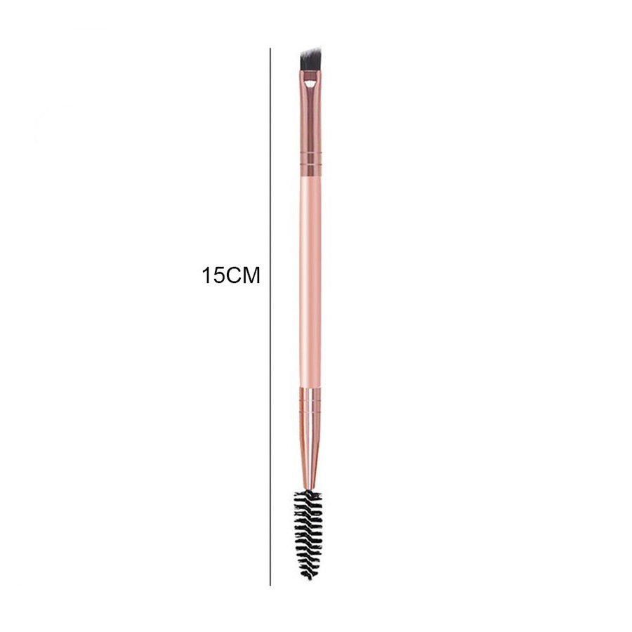 9pcs Dual Ended Eyebrow Brush Eyelash Comb Angled And Spoolie Brush