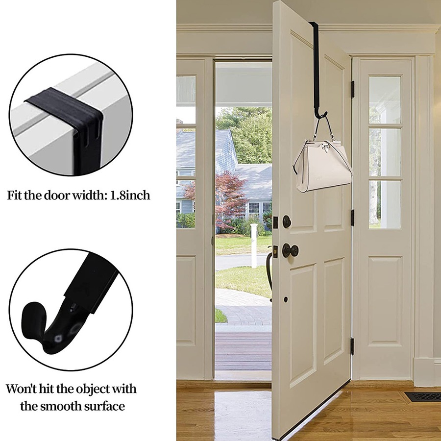 Adjustable Over The Door Wreath Hook Hanger for Christmas Wreath Decorations