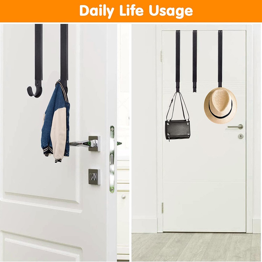 Adjustable Over The Door Wreath Hook Hanger for Christmas Wreath Decorations