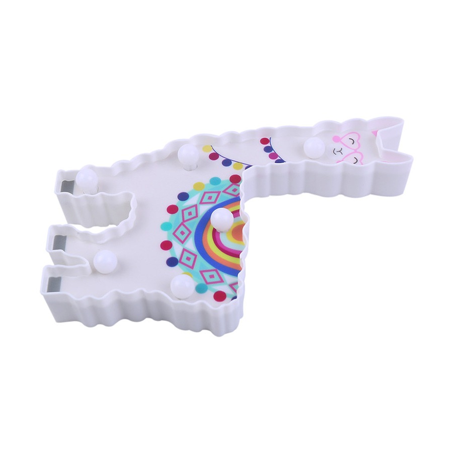 Alpaca Night Light LED Decorative Hanging Night Light Cute Animal Modeling Light