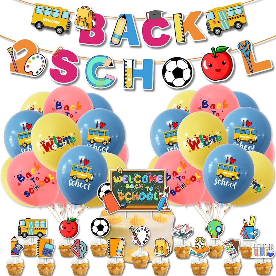 Back to School Decorations Back to School Banner Welcome Back to School Decor