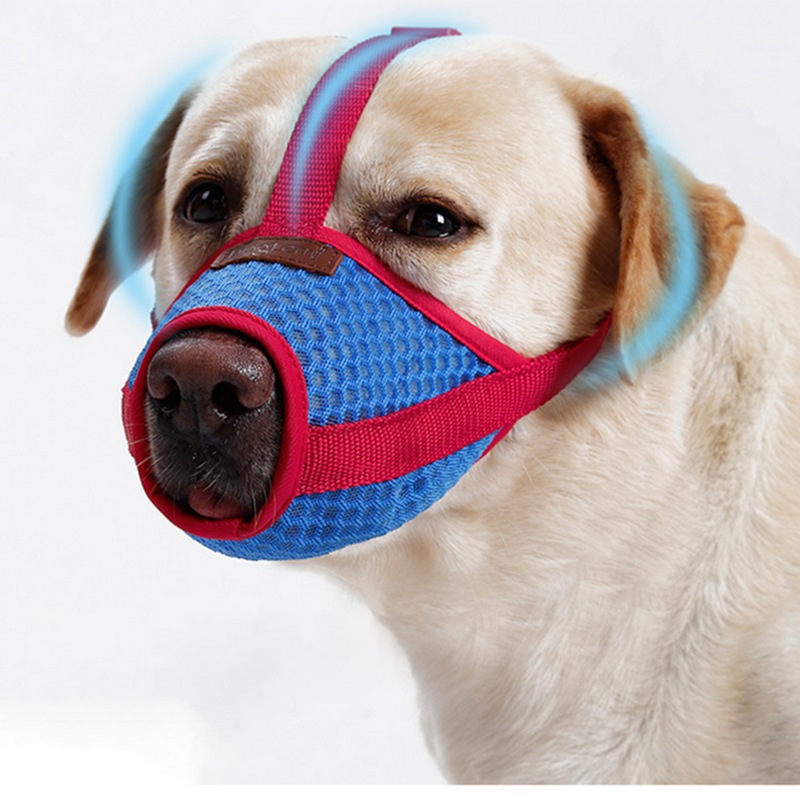 Buy Dog Muzzle Soft Mesh Covered Muzzles for Dogs Muzzle with