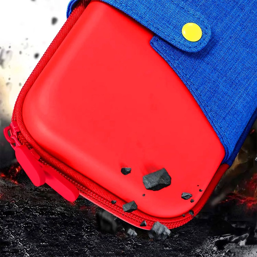 Eva Storage Nintendo Switch2 Carrying Case With 10 Game Holders For Mario