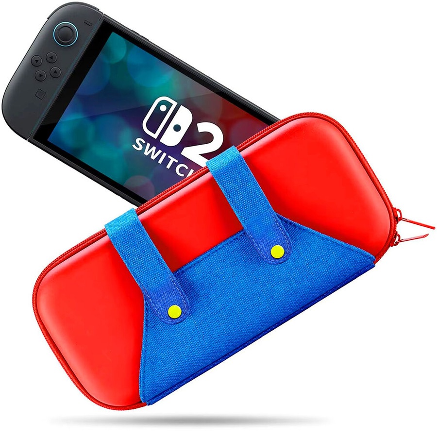 Eva Storage Nintendo Switch2 Carrying Case With 10 Game Holders For Mario