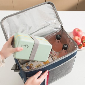 Heat Preservation Lunch Bag Aluminum Foil Large Capacity Lunch Box Handbag