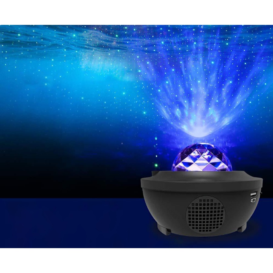 LED Galaxy Starry Night Light Projector Ocean Star Sky Party Room Lamp for boys and girls