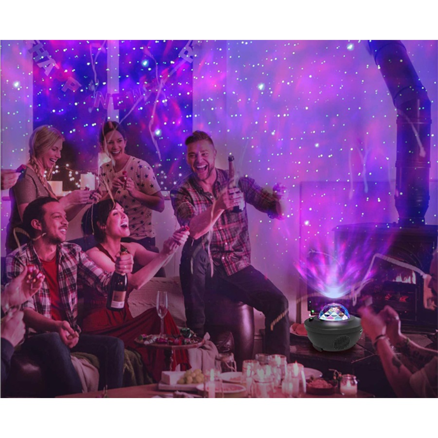 LED Galaxy Starry Night Light Projector Ocean Star Sky Party Room Lamp for boys and girls