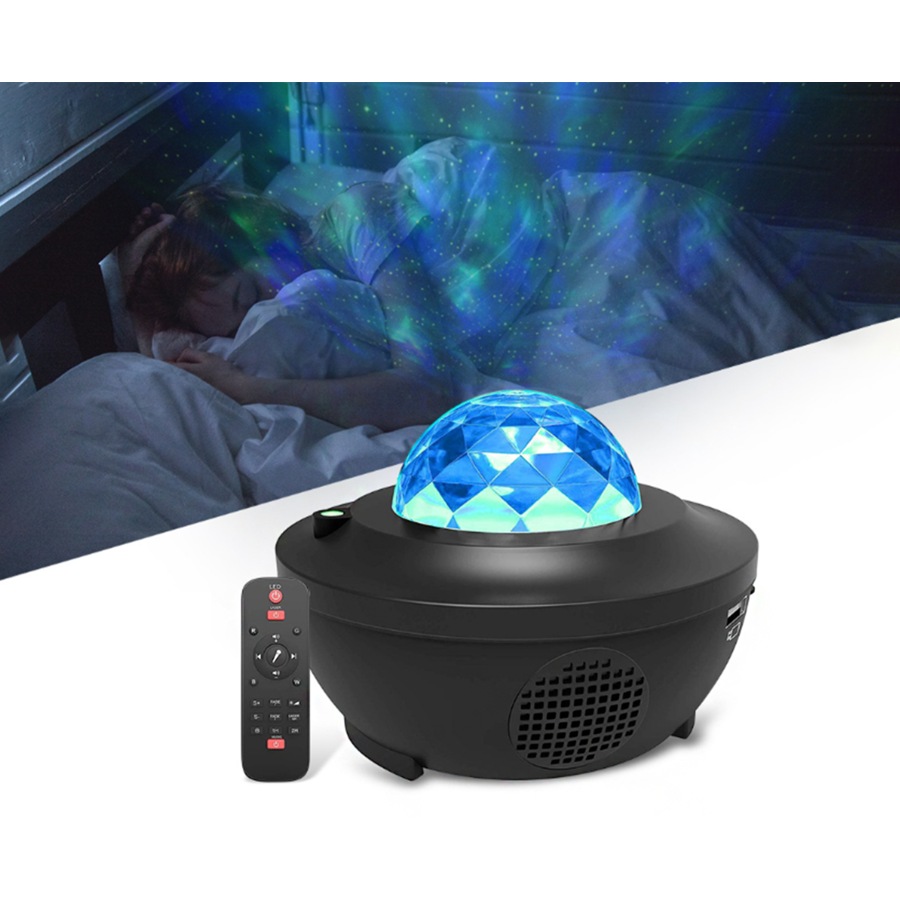 LED Galaxy Starry Night Light Projector Ocean Star Sky Party Room Lamp for boys and girls